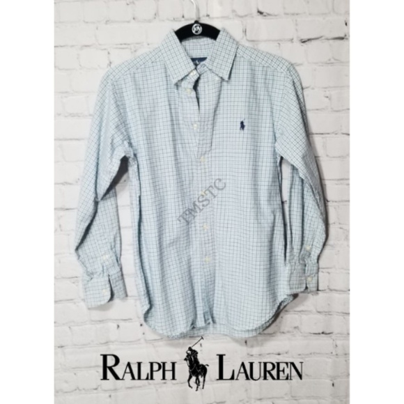 Ralph Lauren Other - Ralph Lauren Plaid Cotton Poplin Button Down Shirt Ralph Lauren Other - Ralph Lauren Plaid Cotton Poplin Button Down Shirt